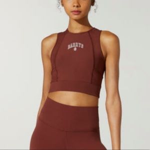 Barry’s Bootcamp x Lululemon crop top sports bra